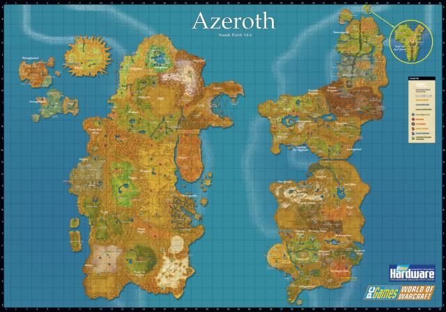 Mit im Heft: A1-Riesenposter von Azeroth...