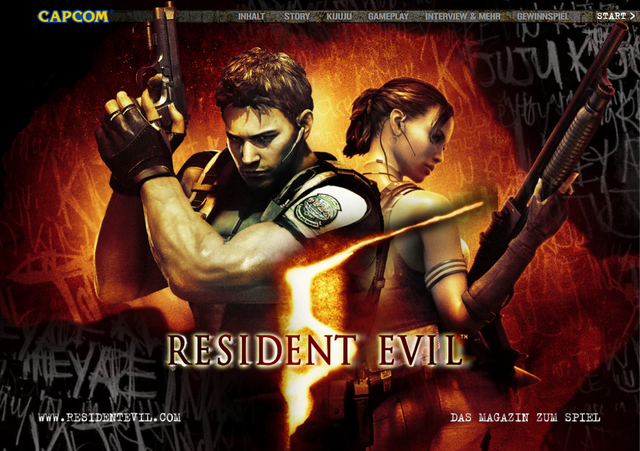 Cover Resident Evil 5 Magazin