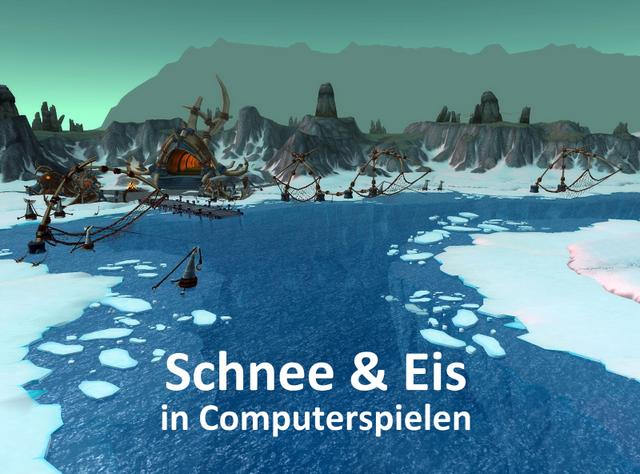 Schnee und Eis in Computerspielen - Ein Streifzug durch winterliche Bildschirme