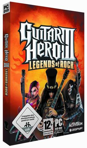 Guitar Hero III: Legends of Rock und Guitar Hero Aerosmith für PC angekündigt
