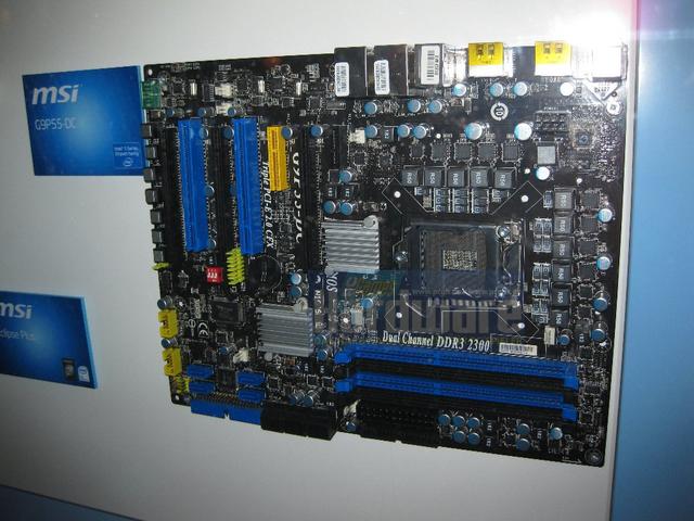 Core-i5-Mainboard von MSI mit Sockel-1160 und P55-Chipsatz. (1)
