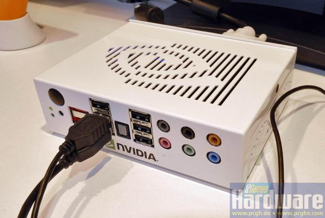 Nvidia Ion 1 auf der Cebit: Die neue Box in Weiß