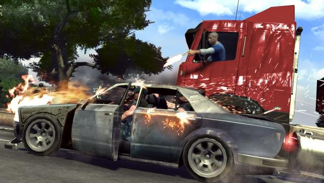 Hollywood-Superstar Vin Diesel spielt die Hauptrolle im Action-Adventure Wheelman.