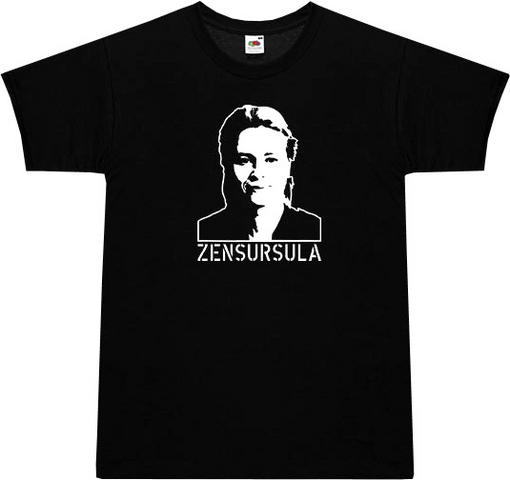 Zensursula: 3D Supply verschenkt dieses T-Shirt.