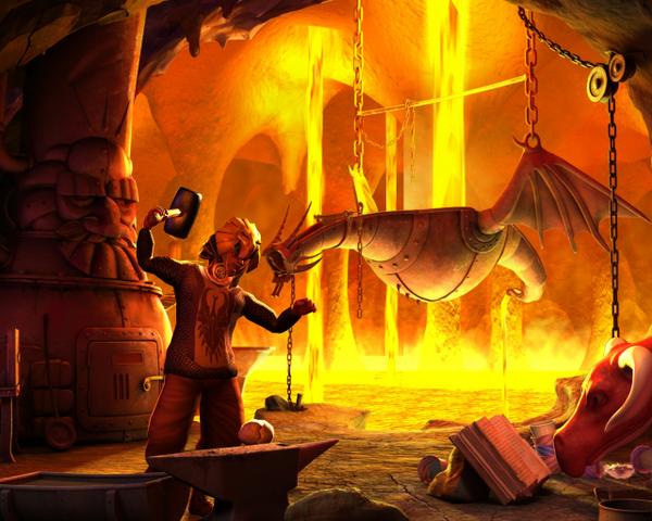 Adventure-Komplettlösung: The Book of Unwritten Tales (34)