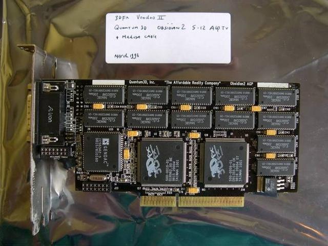 Quantum3D Voodoo 2 Obsidian II S-12. Eines der seltenen Exemplare aus der beeindruckenden Sammlung von Timber van Duijvenbodes. (20)