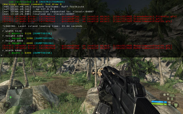 Crysis in 6.400 x 4.000: So geht's