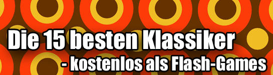 Retro-Hits: Die 15 besten Spiele-Klassiker als kostenlose Flash-Games 