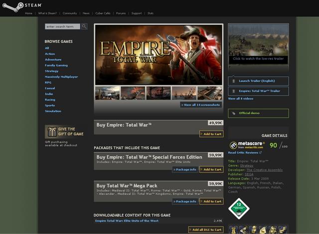 Spiele, die Sie auf Steam kaufen, sind an Ihren Account gekoppelt.
