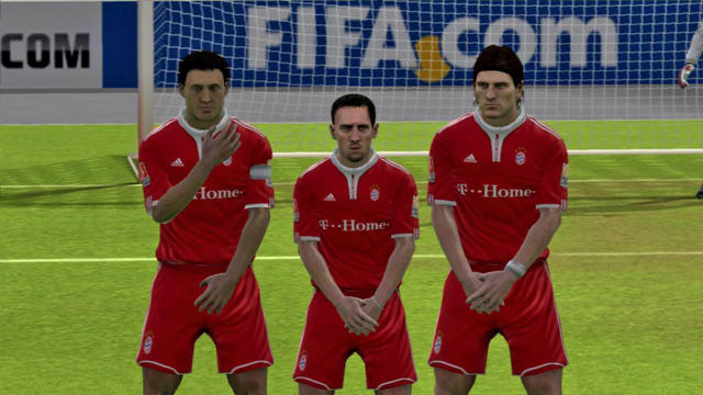 Fifa 10 Mark van Bommel,Franck Ribery,Mario Gomez