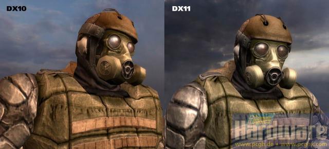 Stalker COP DirectX 10 gegen DirectX 11: Tesselation (1)