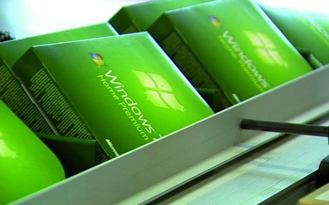 Windows 7: Bilder aus der Produktion