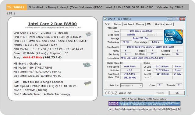 Overclocking-Weltrekord: Über 740 MHz FSB erreicht (3)