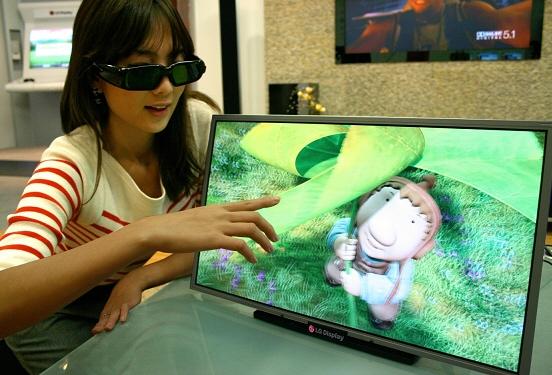 LG kündigt ersten 3D-Bildschirm mit Full-HD-Auflösung an