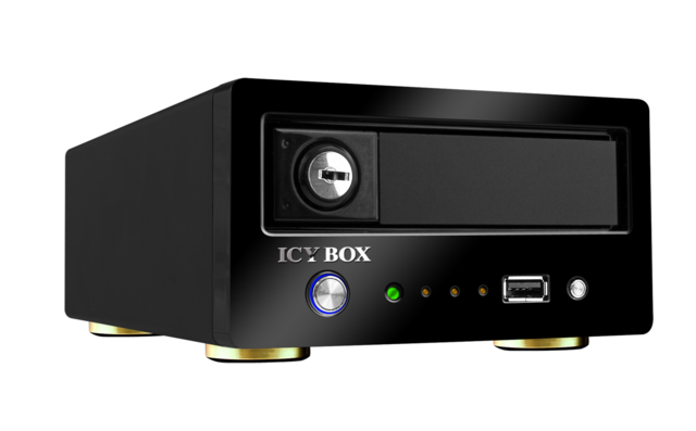 Raidsonic Icy Box IB-NAS6210, 3,5-Zoll-Festplatten-Mediaserve