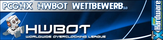 PCGHX Hwbot-Wettbewerb 2.0