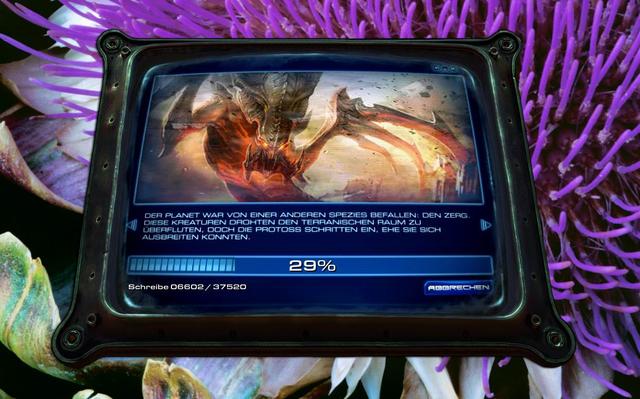 Starcraft 2: Impressionen der Installation und aus den ersten beiden Singleplayer-Karten der finalen Version. (1)