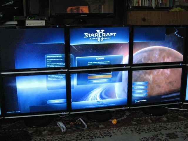 Starcraft 2 mit Multi-Monitor-Setup in 5.040 x 2.100 (2)