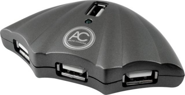 Arctic Hub für bis zu vier USB-2.0-Geräte. 