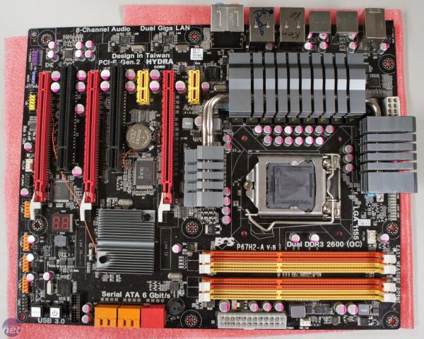 ECS P67H2-A - Sockel 1155 Mainboard für Intel Sandy Bridge mit Lucid-Hydra-200-Chip (4)