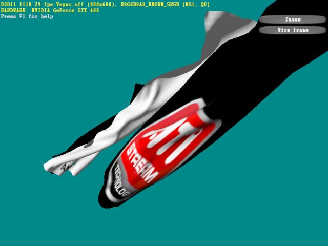 Bullet Cloth Simulation (DirectX 11)