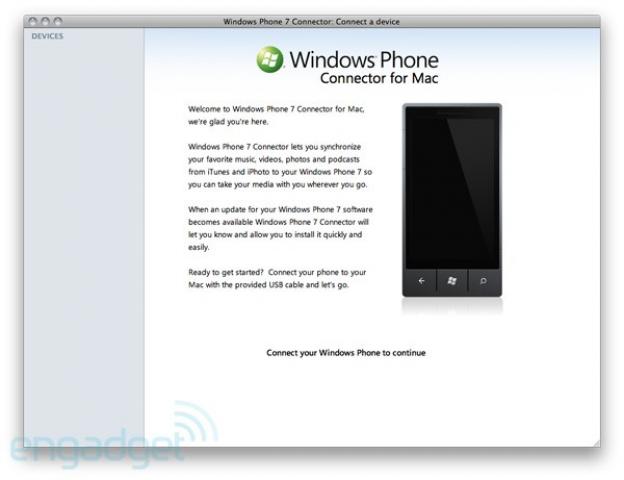 Windows Phone Connector for Mac