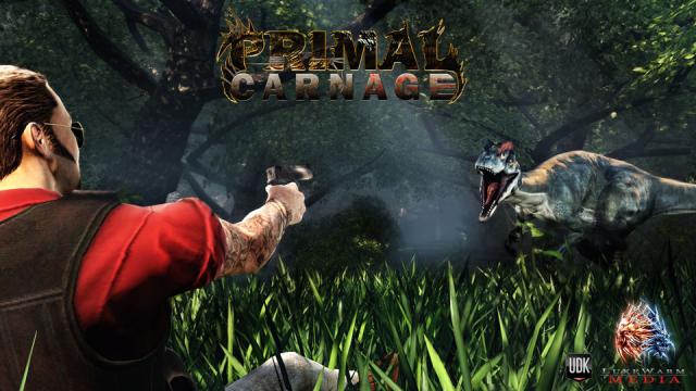 Primal Carnage: Menschen vs. Dinosaurier im Dschungel. Dank Unreal Engine 3 wird das genial einfache Spielkonzept von Lukewarm Media hoffentlich auch hübsch.  (12)