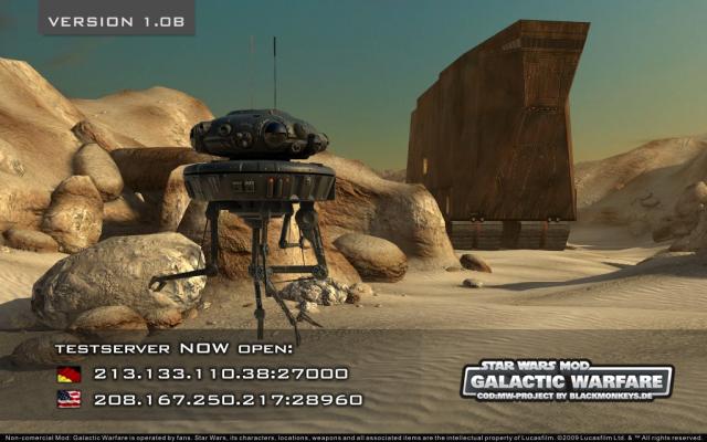 Star Wars Mod - Galactic Warfare: Version 1.0b veröffentlicht (12)