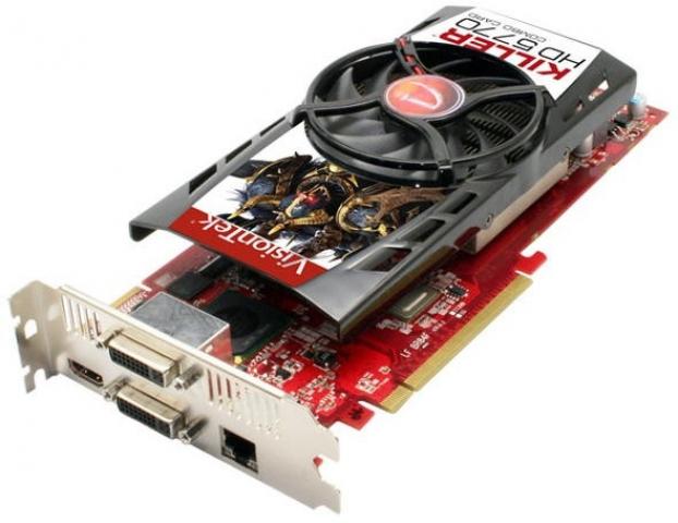 Visiontek Killer HD 5770: Kombination aus Grafikkarte und Bigfoot-Netzwerkkarte (2)