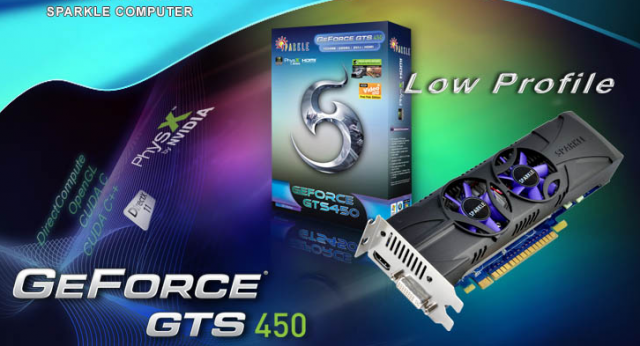 Sparkle präsentiert Geforce GTS 450 im Low-Profile-Format (2)