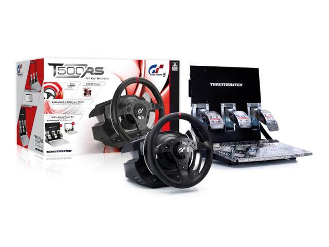 High-End-Lenkrad: Thrustmaster präsentiert T500 RS für Playstation 3 (6)
