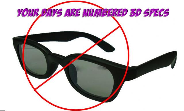 'Deine Tage sind gezählt, 3D-Brille!'