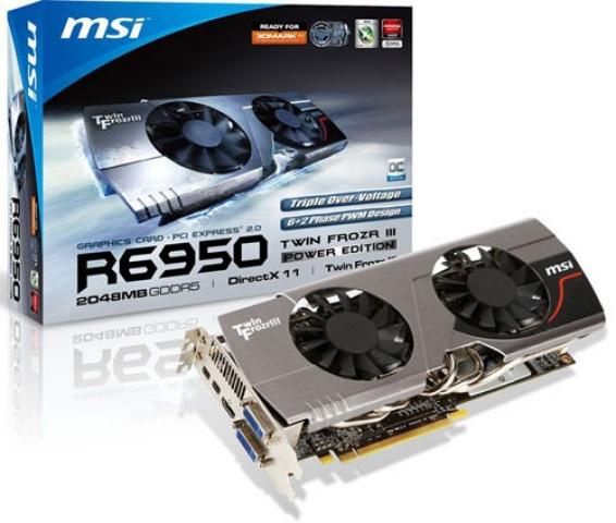 MSI R6950 Twin Frozr III Power Edition