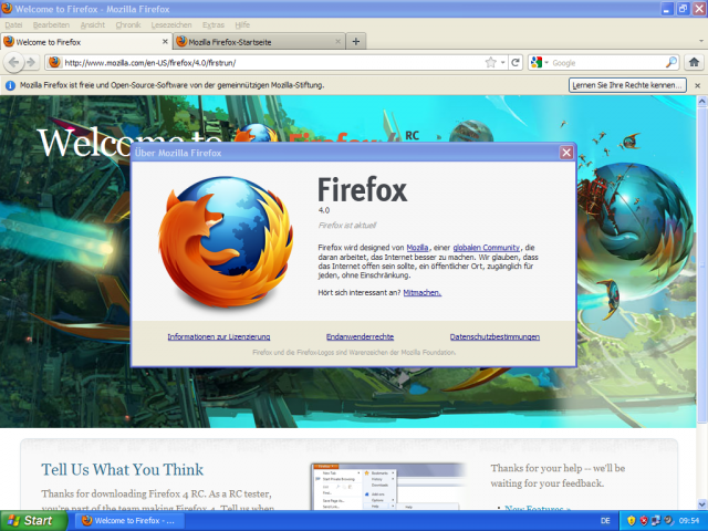 Firefox 4.0 RC zum Download erschienen  (3)