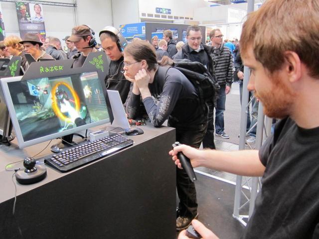 Cebit 2011: Hydra - Razers Antwort auf Wii, Move und Kinect im PCGH-Selbstversuch (3)