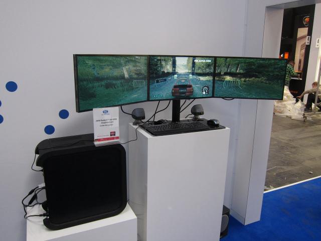 cebit 2011 sapphire hd 6990 dirt 3 hands on 15