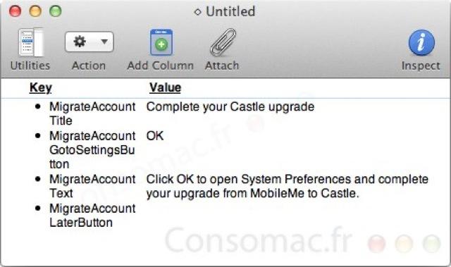 Wird Castle MobileMe ersetzen?
