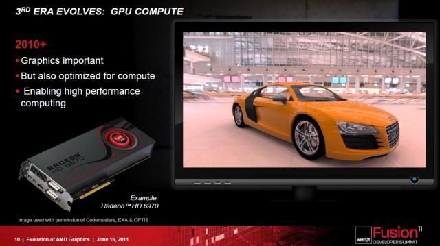 28-nm-Massenfertigung bei TSMC soll noch 2011 anlaufen, Kepler und Southern Islands inklusive (im Bild: GCN-Präsentation auf der AFDS) (7)