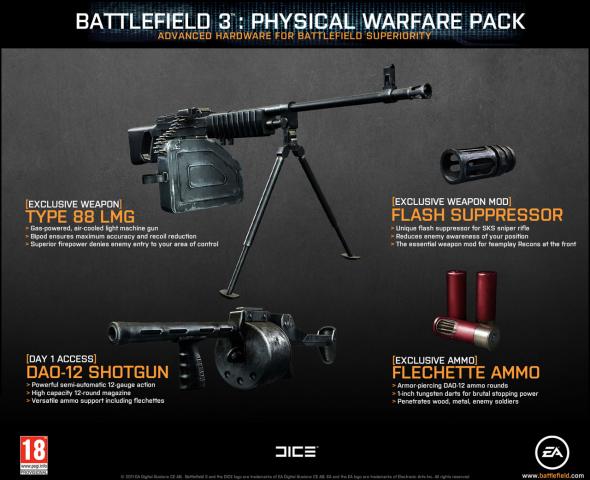 Battlefield 3: Waffen des Physical Warfare Pack im Gameplay-Video vorgestellt. (14)