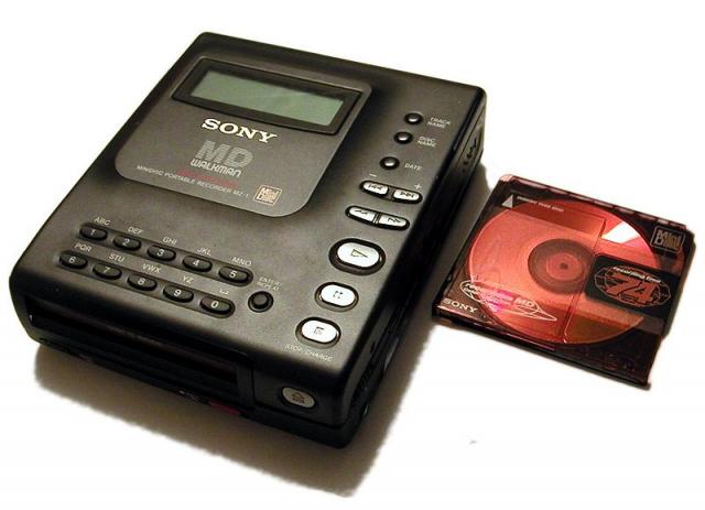 Sony stellt die Produktion von tragbaren MiniDisc-Playern ab September 2011 ein.