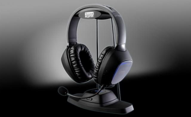 Das neue Creative-Headset Sound Blaster Tactic3D Omega.