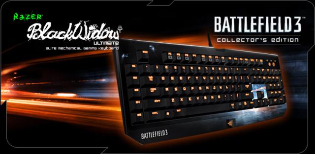 140 Euro: Razer BlackWidow Ultimate Battlefield-3-Edition 