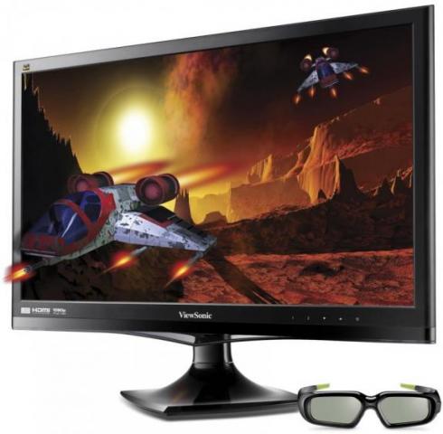 Viewsonic V3D245: 3D-Vision-Monitor kommt diesen Monat (1)