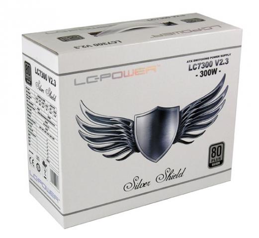 LC7300 V2.3 - 300 Watt Netzteil mit 80-Plus-Silber-Zertifikat von LC-Power. (2)
