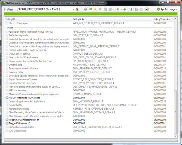 Geforce 290.36 + Nvidia Inspector: Damit aktivieren Sie FXAA (2)