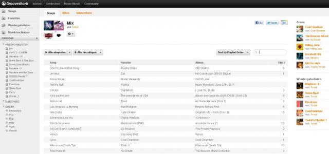 Grooveshark bezichtigt GEMA der Falschaussage