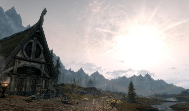 Realistische Sonnengrüße dank Skyrim Sunglare V2 (2)