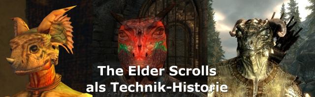 The Elders Scrolls als Technik-Historie: Von Morrowind über Oblivion bis Skyrim
