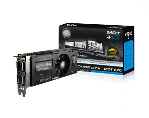 KFA2 GTX 570 MDT: GTX 570 mit Unterstützung für bis zu vier Monitore (10)
