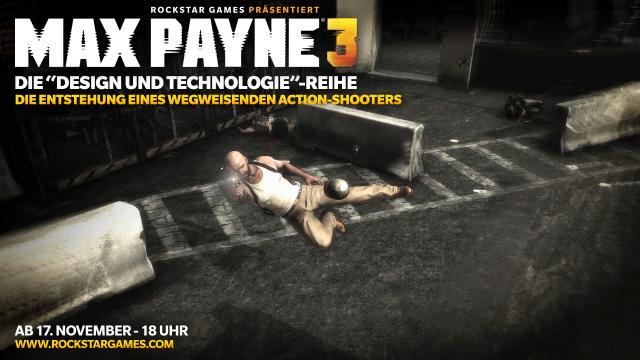 Max Payne 3: Rockstar kündigt Start einer Gameplay-Video-Serie für heute an